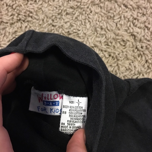 KIDS Black Turtleneck - Picture 2 of 2